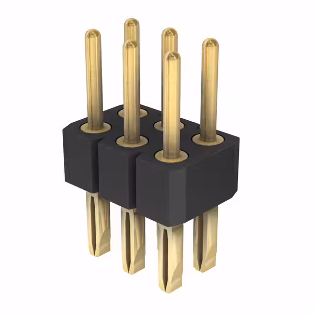 802-10-006-66-001101 Preci-Dip  Headers Male Pins